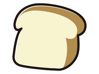 パンのキャラクターのイラスト