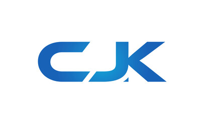 Connected CJK Letters logo Design Linked Chain logo Concept