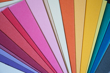 Colorful papers