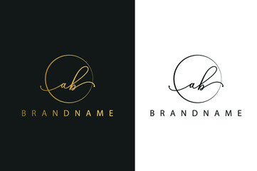 B B BB hand drawn logo of initial signature, fashion, jewelry, photography, boutique, script, wedding, floral and botanical creative vector logo template for any company or business.