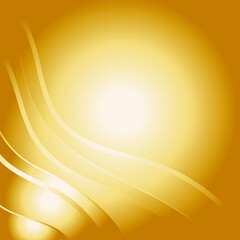 golden with circles and lines background. Background for presentations, announcements, business cards, postcards, invitations