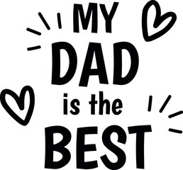 my dad svg