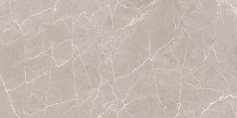 Naklejka na ściany i meble Brown beige abstract marble granite natural sand stone texture panorama.
