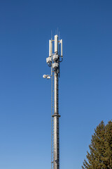 Obraz premium Mobilfunkmast für 5 G netz