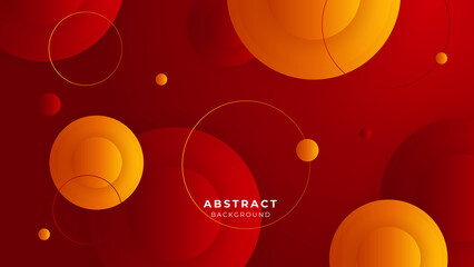 Abstract red orange background