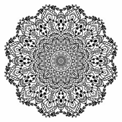 mandala design with floral ornament pattern, mandala relaxation patterns unique design with nature style, Hand drawn pattern,Mandala template for page decoration cards, book.