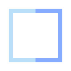 Fototapeta premium square colorful text box 