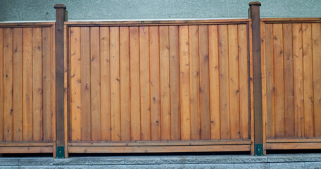 Wooden fence for background texture