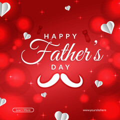 Father's Day Social Media Post Template