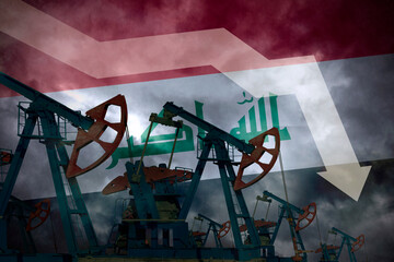 Decrease in oil production in Iraq. Economic crisis, fuel default. Rejection of hydrocarbons. Oil supplies are down in Caracas.