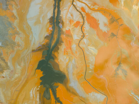 Abstract background with colorful stains