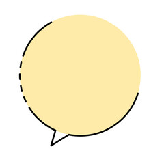 circle speech balloon

