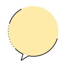 circle speech balloon
