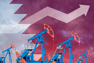 Increase in oil production in Qatar. World economic crisis. Hydrocarbon war. Oil supplies are on...