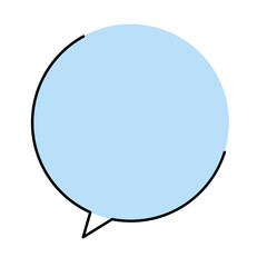 circle speech balloon
