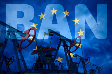 Ban on oil supplies for Europe. Economic sanctions. World crisis. Rejection of hydrocarbon fuels....