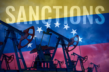 Ban on oil supplies from venesuela. Economic sanctions. World crisis. Rejection of hydrocarbon...