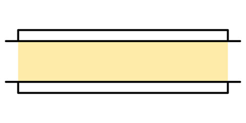 pastel rectangle frame
