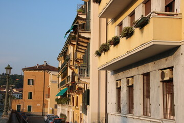 Hauswand in Como