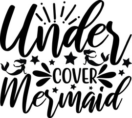 Obraz premium Mermaid svg design