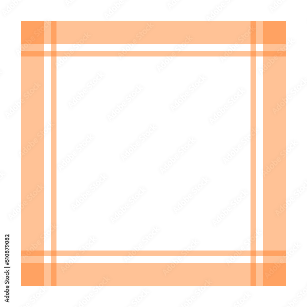 Sticker colorful square frame
