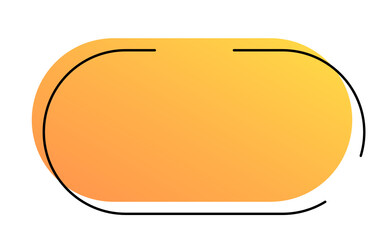 gradient minimal rectangle frame
