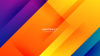 Minimal colorful banner geometric shapes abstract modern background design. Design for poster, template on web, backdrop, banner, brochure, website, flyer, landing page, presentation, and webinar