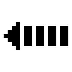 pixel arrow
