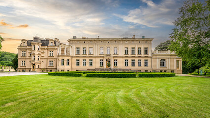 Palace and Park Complex in Ostromecko, Poland.