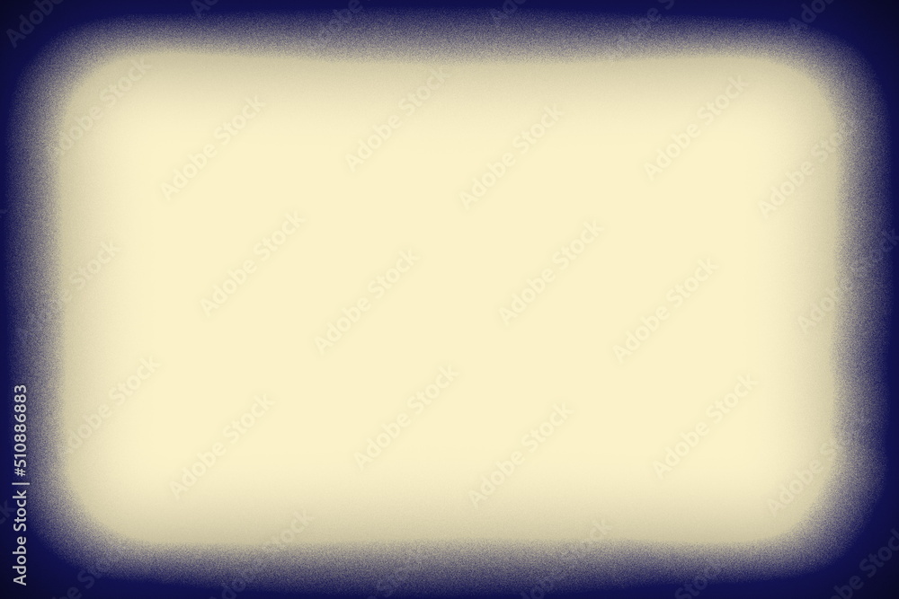 Poster simple background with a frame. elegant blue and yellow backdrop. light geometric pattern with dust 