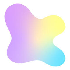 blob holo foil sticker
