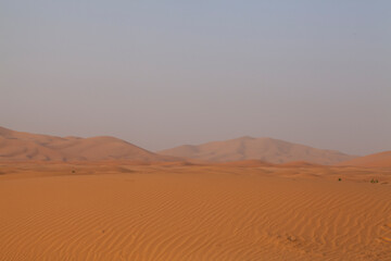 Desierto. Merzouga, sur de Marruecos.