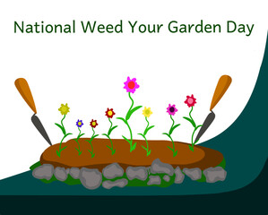 National Weed Your Garden Day June 13