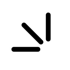 Emphasis marks and surprise marks. Impact. Vectors.