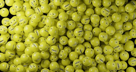 color character balls made in 3d