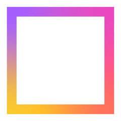 gradient square border

