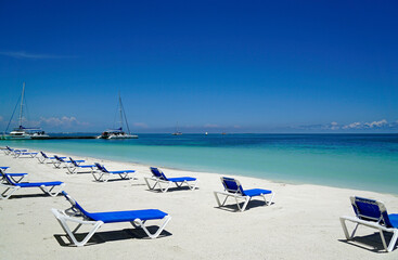 cayo blanco island in the caribbean sea