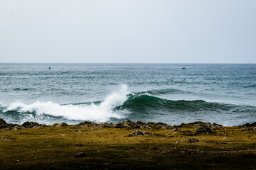 OCEANO OLAS HORIZONTE  