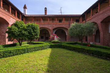 Abbey of san nazzaro sesia, Novara, Italy