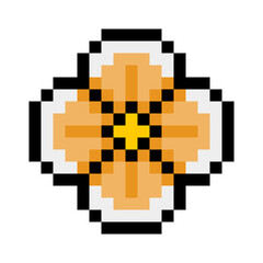 pixel flower

