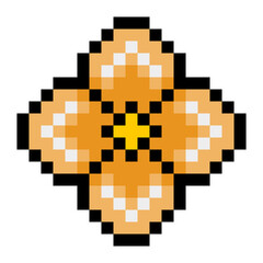 pixel flower
