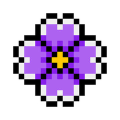 pixel flower
