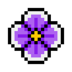 pixel flower
