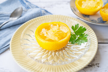 手作りフルーツゼリー