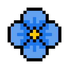 pixel flower

