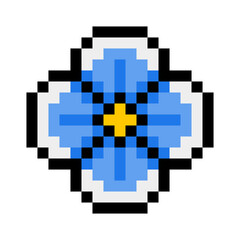 pixel flower
