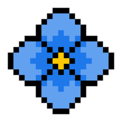 pixel flower
