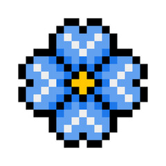 pixel flower
