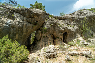 Ruta de los Callejones de las Majadas, Cuenca Castilla la  Mancha, España