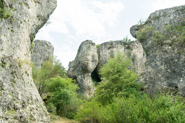 Ruta de los Callejones de las Majadas, Cuenca Castilla la  Mancha, España